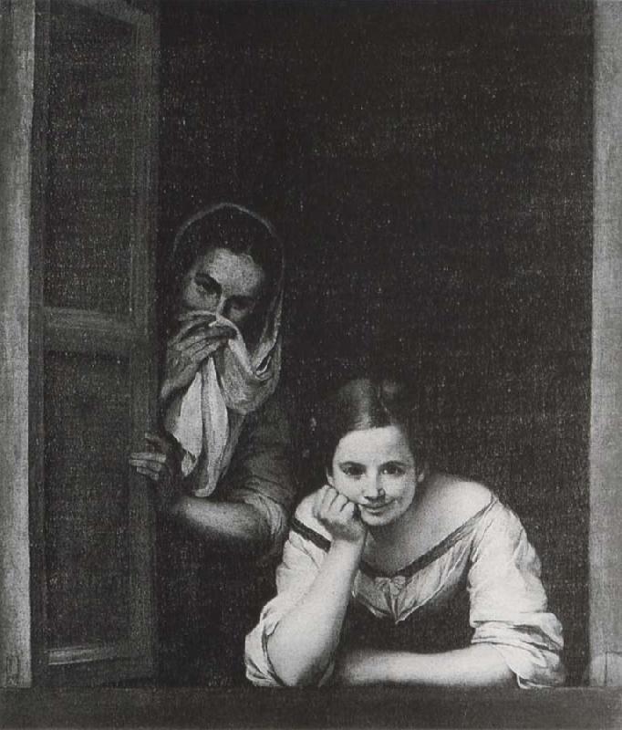 Two Women at the window, Bartolome Esteban Murillo